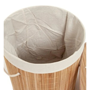 Bambu Çamaşır Sepeti Katlanır Sepet 3080