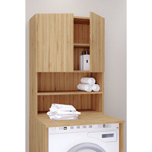 Defne 70 Cm Çamaşır Makinesi Dolabı Beyzade