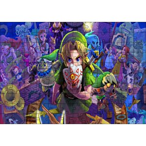 Zelda Majoranın Maskesi Efsanesi Görseli Puzzle Yapboz Mdf Ahşap 120 Parça