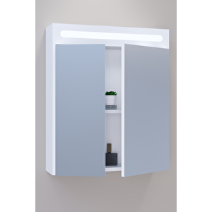 Duenos 65 Cm Banyo Dolabı Npl Aynalı - Boy Dolap Dahil