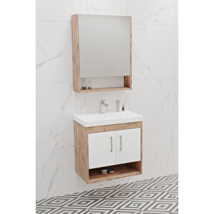 Samba 60 Cm Banyo Dolabı - Boy Dolap Hariç