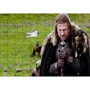 Yüzüklerin Efendisi Sean Fasulyesi Puzzle Yapboz Mdf Ahşap 120 Parça