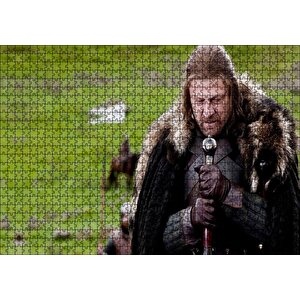 Yüzüklerin Efendisi Sean Fasulyesi Puzzle Yapboz Mdf Ahşap 1000 Parça