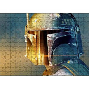 Yıldız Savaşları Boba Fett Puzzle Yapboz Mdf Ahşap 255 Parça