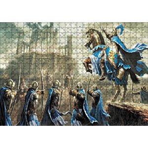 Kudret Ve Büyü Kahramanları 3 Görseli Puzzle Yapboz Mdf Ahşap 500 Parça