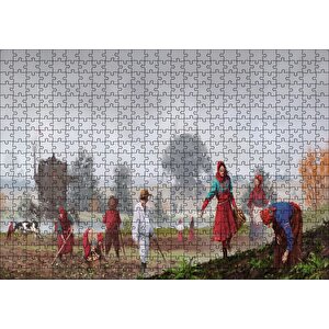 Jakub Rozalkinin 1920 Serisinden Görsel Puzzle Yapboz Mdf Ahşap 500 Parça