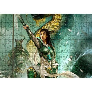 Lider Fantezi Sanat Puzzle Yapboz Mdf Ahşap 255 Parça