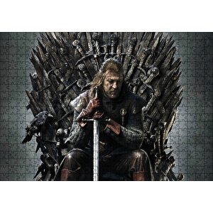 Yüzüklerin Efendisi Sean Fasulyesi Görsel Puzzle Yapboz Mdf Ahşap 500 Parça