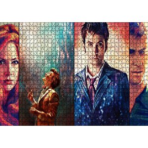 Doctor Who 11 Doktor Puzzle Yapboz Mdf Ahşap 1000 Parça