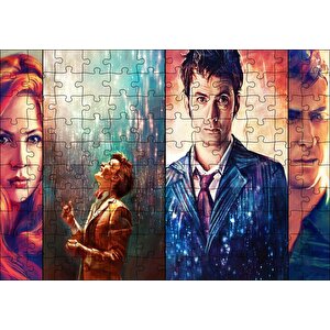 Doctor Who 11 Doktor Puzzle Yapboz Mdf Ahşap 120 Parça