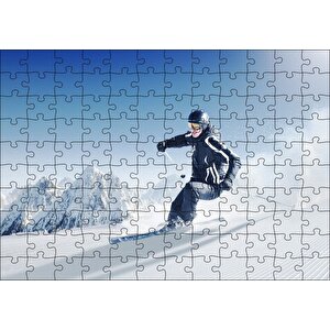 Kayak Ekstrem Sporlar Puzzle Yapboz Mdf Ahşap 120 Parça