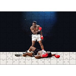 Muhammed Ali Khaliah Nakavt Puzzle Yapboz Mdf Ahşap 120 Parça