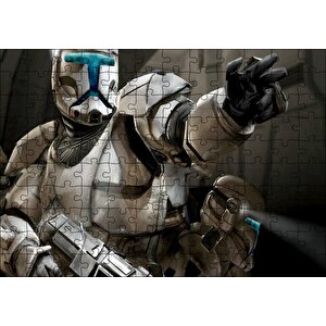 Star Wars Komando Bilim Kurgu Strateji Taktik Nişancı Görseli Puzzle Yapboz Mdf Ahşap 120 Parça