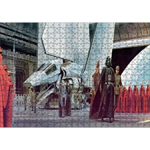 Ralph Mcquarrie Star Wars Puzzle Yapboz Mdf Ahşap 500 Parça