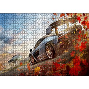 E3 2018 Forza Horizon 4 Puzzle Yapboz Mdf Ahşap 1000 Parça