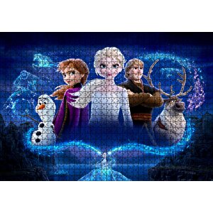 Cakapuzzle Frozen Karlar Ülkesi 2013 Görseli Puzzle Yapboz Mdf Ahşap