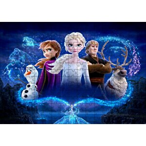 Frozen Karlar Ülkesi 2013 Görseli Puzzle Yapboz Mdf Ahşap 255 Parça