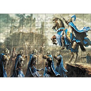 Kudret Ve Büyü Kahramanları 3 Görseli Puzzle Yapboz Mdf Ahşap 120 Parça