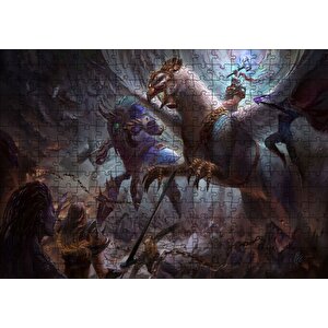 Heroes Of The Storm Oyun Görseli Puzzle Yapboz Mdf Ahşap 255 Parça
