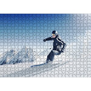 Kayak Ekstrem Sporlar Puzzle Yapboz Mdf Ahşap 500 Parça