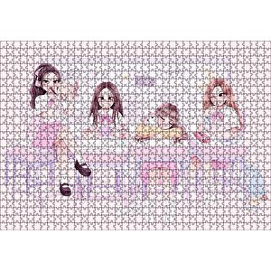Black Pink Pop Grubu Üyeleri Çocuksu Çizim Puzzle Yapboz Mdf Ahşap 1000 Parça