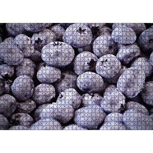 Tozlu Yabanmersini Meyveleri Puzzle Yapboz Mdf Ahşap 1000 Parça