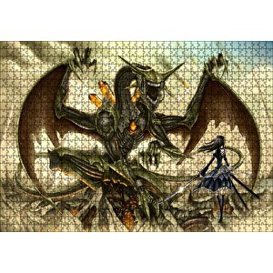 Anime Kızları Anime Gia Puzzle Yapboz Mdf Ahşap 1000 Parça