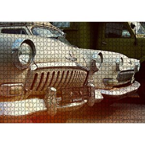 Araba Gaz 21 Sscb Puzzle Yapboz Mdf Ahşap 1000 Parça