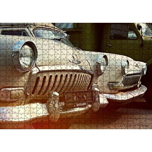 Araba Gaz 21 Sscb Puzzle Yapboz Mdf Ahşap 500 Parça