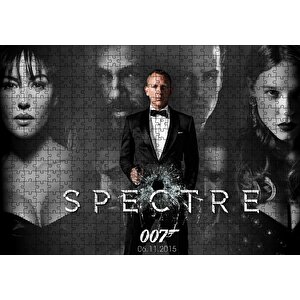 James Bond Spectre 007 Puzzle Yapboz Mdf Ahşap 500 Parça