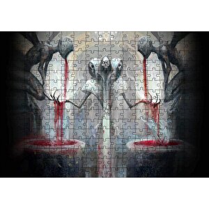 Güneş Tanrısının Kanı Derin Rüya Görseli Puzzle Yapboz Mdf Ahşap 255 Parça