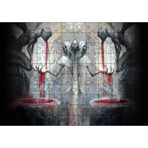 Güneş Tanrısının Kanı Derin Rüya Görseli Puzzle Yapboz Mdf Ahşap 120 Parça