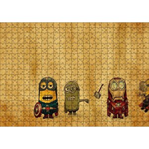 Kölelerinin, Aşağılık Beni Yenilmez Görseli Puzzle Yapboz Mdf Ahşap 500 Parça