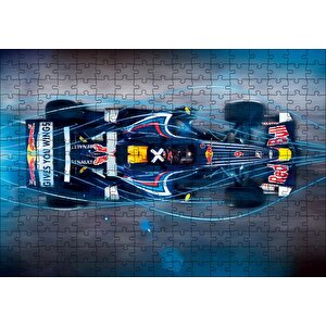 Formula 1 Redbull Team Puzzle Yapboz Mdf Ahşap 255 Parça