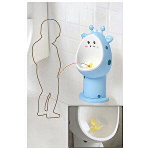 Erkek Çocuk 1-6 Yaş Duvar Askılı Pisuvar Eğlenceli Tuvalet Eğitimi