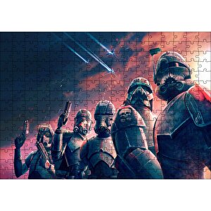 Yıldız Savaşları Stormtroopers Puzzle Yapboz Mdf Ahşap 255 Parça