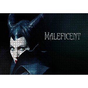 Maleficent Ana Karakter Puzzle Yapboz Mdf Ahşap 1000 Parça