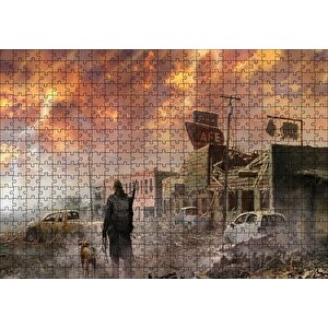 Apocalypse Oyun Görseli Puzzle Yapboz Mdf Ahşap 500 Parça