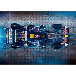 Formula 1 Redbull Team Puzzle Yapboz Mdf Ahşap 500 Parça