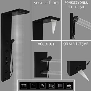 Venüs Premium Şelaleli Duş Sistemi