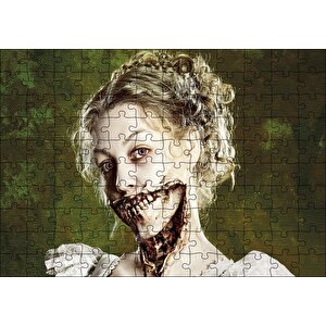 Aşk Ve Gurur Ve Zombiler Karekter Görseli Puzzle Yapboz Mdf Ahşap 120 Parça
