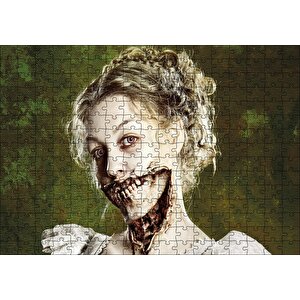 Aşk Ve Gurur Ve Zombiler Karekter Görseli Puzzle Yapboz Mdf Ahşap 255 Parça