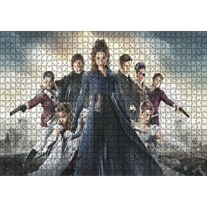 Aşk Gurur Ve Zombiler Görseli Puzzle Yapboz Mdf Ahşap 1000 Parça