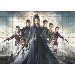 Aşk Gurur Ve Zombiler Görseli Puzzle Yapboz Mdf Ahşap 120 Parça