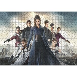 Aşk Gurur Ve Zombiler Görseli Puzzle Yapboz Mdf Ahşap 500 Parça