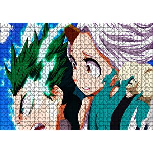 Anime My Hero Academia Eri Izuku Midoriya Görseli Puzzle Yapboz Mdf Ahşap 1000 Parça