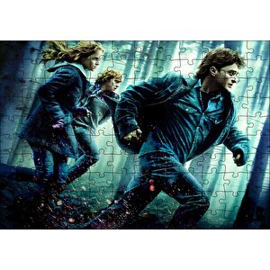 Cakapuzzle  Harry Potter Ve Ölüm Yadigarları Kaçış Görseli Puzzle Yapboz Mdf Ahşap