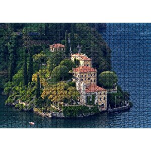 Burundaki Muhteşem Manzaralı Şatolar Puzzle Yapboz Mdf Ahşap 1000 Parça
