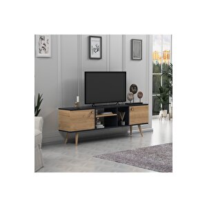 Lagomood Ewo Tv Standı Antrasit Meşe