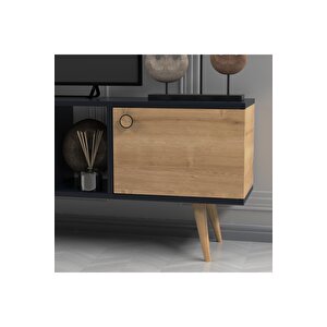 Lagomood Ewo Tv Standı Antrasit Meşe